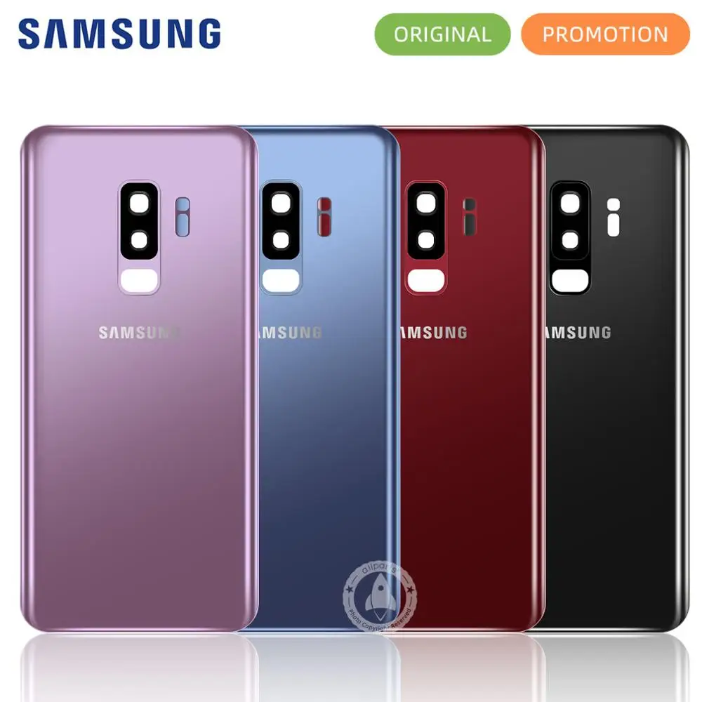 Samsung оригинальный телефон задняя крышка батареи для samsung Galaxy G9600 S9 + Plus G9650 Корпус