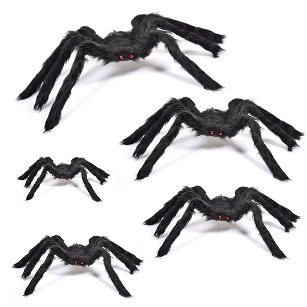 150cm Black Spider Haunted House Spider Web Bar Party Decoration Supplies Simulation Realistic Scary Toy Halloween Decoration
150cm Black Spider Haunted House Spider Web Bar Party Decoration Supplies Simulation Realistic Scary Toy Halloween Decoration