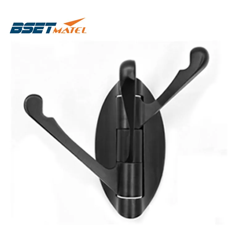 Black Heavy Duty Wall Mounted Towel Coat Rotation 3Hooks Foldable Bath Towel Coat Hat cap Hanger Bathroom Accessories
Black Heavy Duty Wall Mounted Towel Coat Rotation 3Hooks Foldable Bath Towel Coat Hat cap Hanger Bathroom Accessories