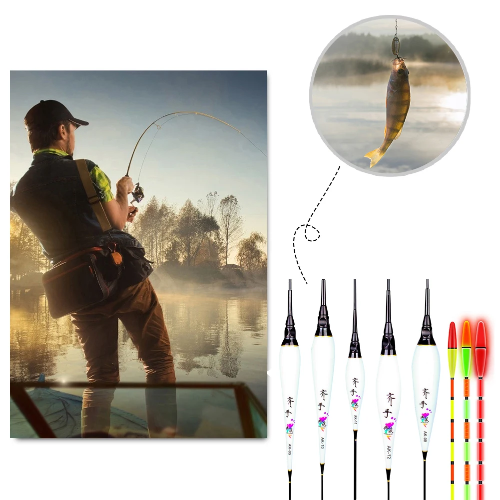 Luminous Electric Fishing Bite Floats High Sensitivity Stick Float Bobber Lure Sea LED Electronic Carp Fishing Buoy Accessories
Luminous Electric Fishing Bite Floats High Sensitivity Stick Float Bobber Lure Sea LED Electronic Carp Fishing Buoy Accessories