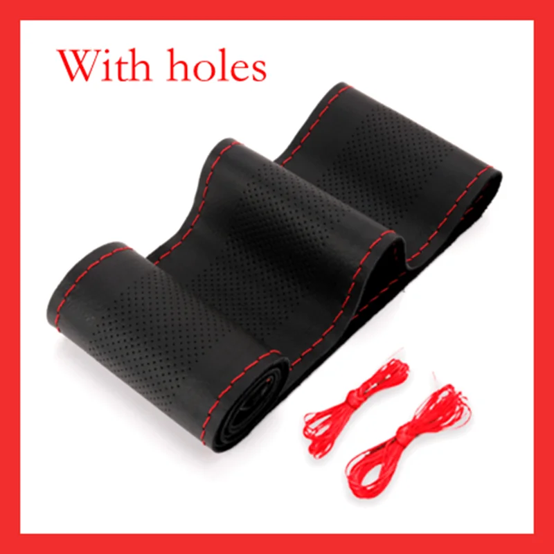 15 дюймов/38 см чехол рулевого колеса автомобиля оплетка из мягкой искусственной кожи на руль с иглой и аксессуары для резьбы
15 дюймов/38 см чехол рулевого колеса автомобиля оплетка из мягкой искусственной кожи на руль с иглой и аксессуары для резьбы