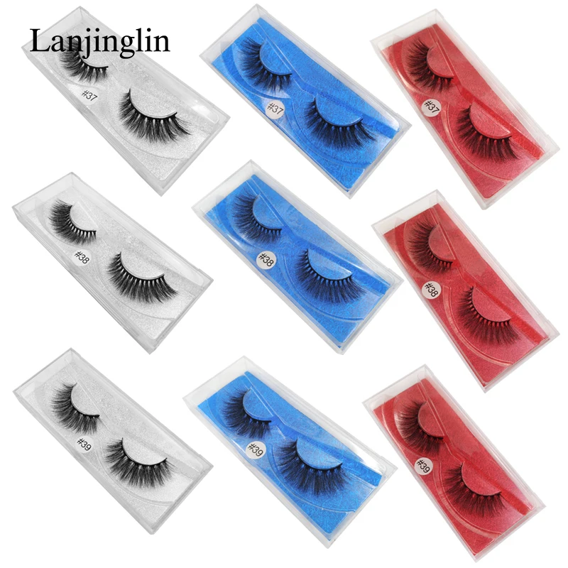 1 Pair 3D Faux Mink Hair False Eyelashes Natural Long Wispy Lashes Handmade Cruelty-free Criss-cross Fake Eyelashes Makeup Tools
1 Pair 3D Faux Mink Hair False Eyelashes Natural Long Wispy Lashes Handmade Cruelty-free Criss-cross Fake Eyelashes Makeup Tools