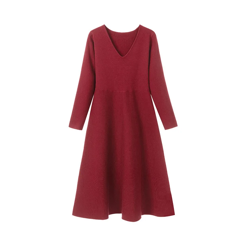 women's autumn and winter new skirt casual knit dress temperament goddess fan red skirt
women's autumn and winter new skirt casual knit dress temperament goddess fan red skirt