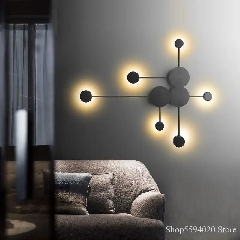 Nordic Geometric Led Wall Lamp Bedroom Bedside Wall Lamp Modern Simple LED Living Room Interior Decoration Wall Lamp Saconces
Nordic Geometric Led Wall Lamp Bedroom Bedside Wall Lamp Modern Simple LED Living Room Interior Decoration Wall Lamp Saconces
