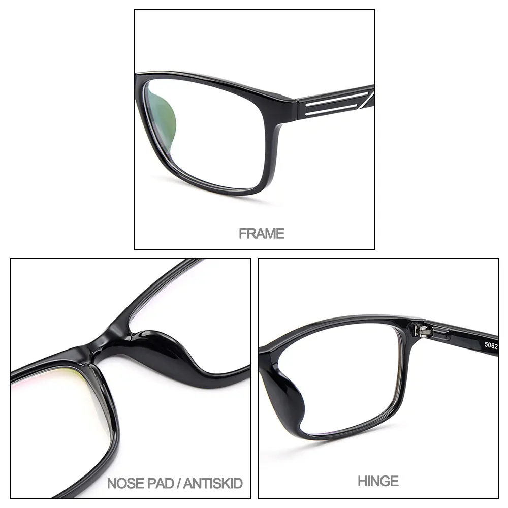 CICCOLINI Ultralight Plastic TR90 Men Glasses Frames Cool Design Flexible Legs Myopia Prescription Eyeglasses Frames MD5062
CICCOLINI Ultralight Plastic TR90 Men Glasses Frames Cool Design Flexible Legs Myopia Prescription Eyeglasses Frames MD5062