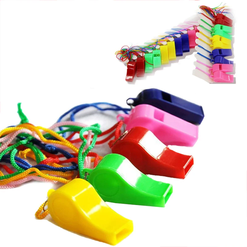 loud Cheer whistle toys Sports Cheer leading goods Plastic Referee whistle Holiday party supplies Children's day Christmas gift
loud Cheer whistle toys Sports Cheer leading goods Plastic Referee whistle Holiday party supplies Children's day Christmas gift