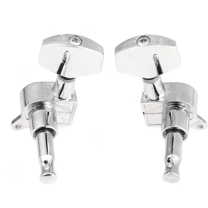 3L 3R Chrome Electric Acoustic Strings of mechanical Guitar Tuning Pegs Tuners Silver
3L 3R Chrome Electric Acoustic Strings of mechanical Guitar Tuning Pegs Tuners Silver
