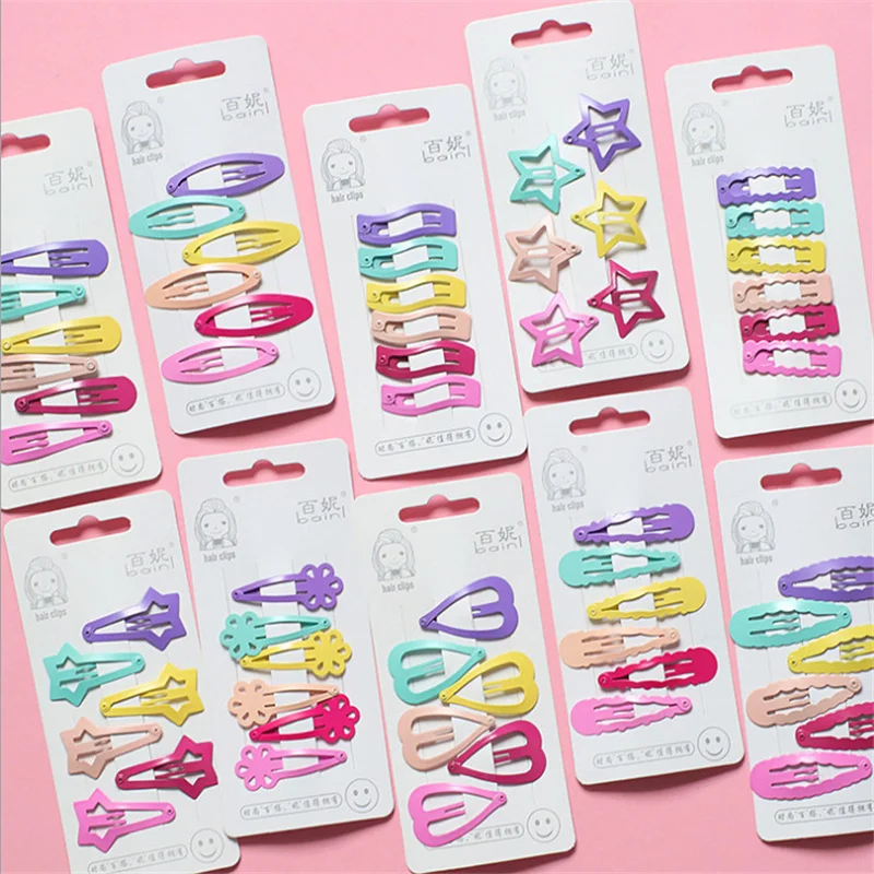 6 Pcs/Pack Candy Color Snap Hair Pins Girly Geometric Baby Girls Metal Hair Clips Women Headwear Hair Accessories Free Shipping
6 Pcs/Pack Candy Color Snap Hair Pins Girly Geometric Baby Girls Metal Hair Clips Women Headwear Hair Accessories Free Shipping
