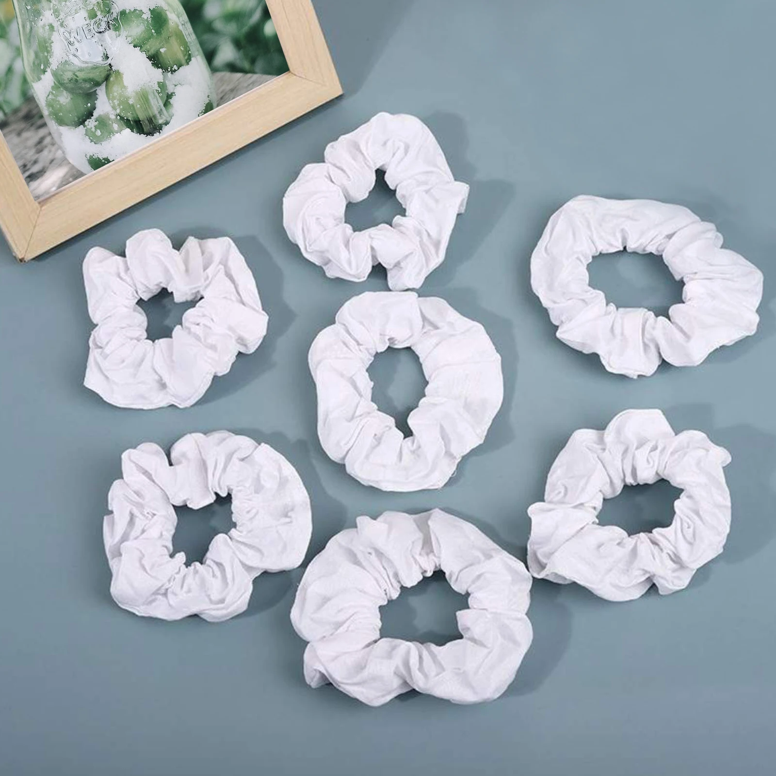 Fashion Women's Hair Scrunchies Hair Tie Hair Accessories Ponytail Holder Girls Hair Rope Solid Color Hair Bands White Hair Ring
Fashion Women's Hair Scrunchies Hair Tie Hair Accessories Ponytail Holder Girls Hair Rope Solid Color Hair Bands White Hair Ring