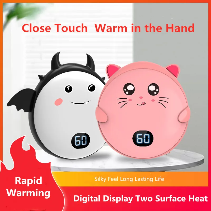 Mini Hand Warmer Winter Portable USB Rechargeable Pocket Hand Warmer Mobile Power Double-sided Quick Heating 10000mAh
Mini Hand Warmer Winter Portable USB Rechargeable Pocket Hand Warmer Mobile Power Double-sided Quick Heating 10000mAh