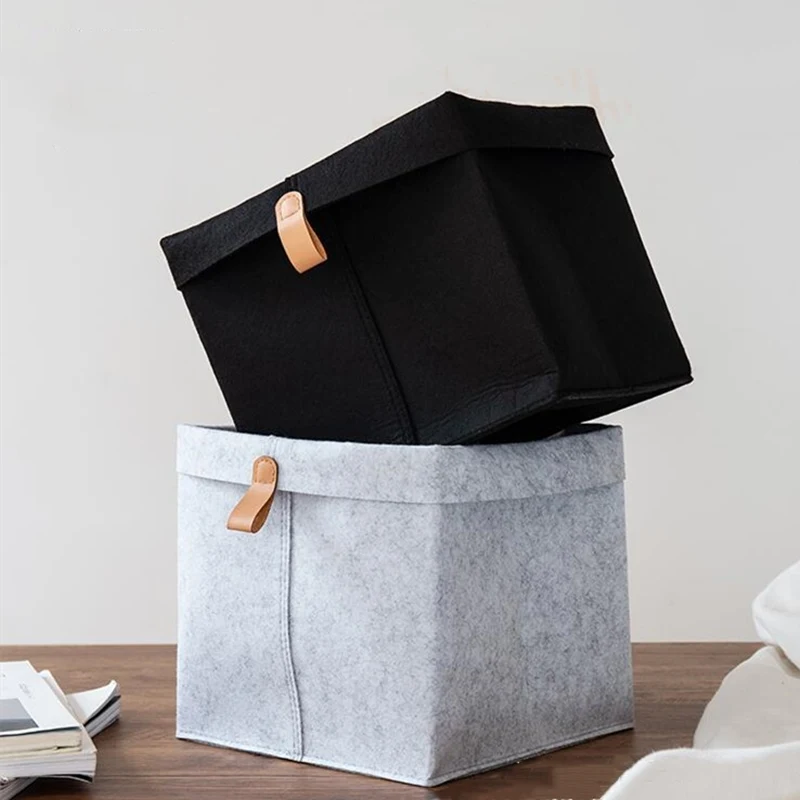 Gray Socks Box Baskets Black Sundries Tea Bedroom Closet Cloth Drawer Felt Decor Storage Table Living Bathroom Organizer Home
Gray Socks Box Baskets Black Sundries Tea Bedroom Closet Cloth Drawer Felt Decor Storage Table Living Bathroom Organizer Home