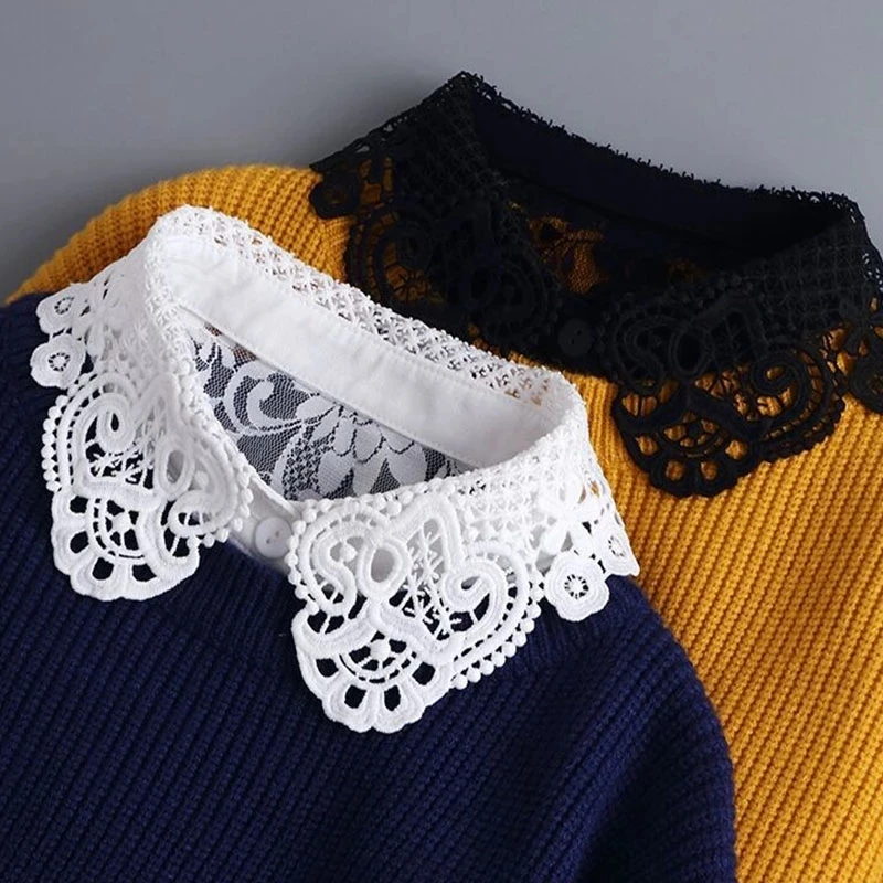 Mens and Women Cotton Fake Collar Blouse Sweater Detachable Shirt Collar False Collar Lapel Top Collars Clothes Decoration
Mens and Women Cotton Fake Collar Blouse Sweater Detachable Shirt Collar False Collar Lapel Top Collars Clothes Decoration