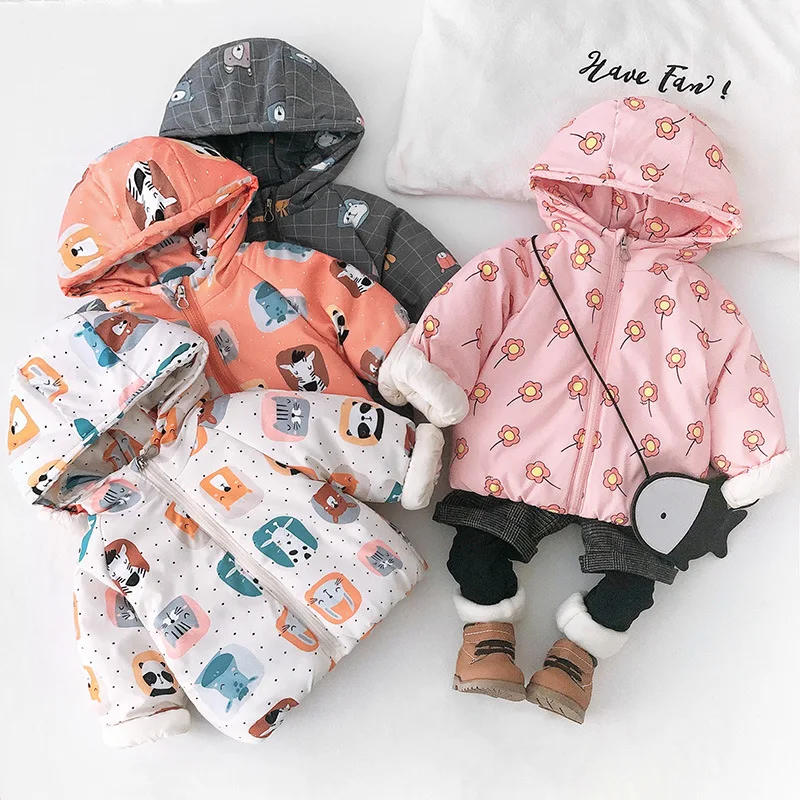1-7Yrs New Girls Boys Winter Fashion Cartoon Sport Jacket&Outwear Children Cotton Padded Hooded Jchao Kids Thicken Warm Coat
1-7Yrs New Girls Boys Winter Fashion Cartoon Sport Jacket&Outwear Children Cotton Padded Hooded Jchao Kids Thicken Warm Coat