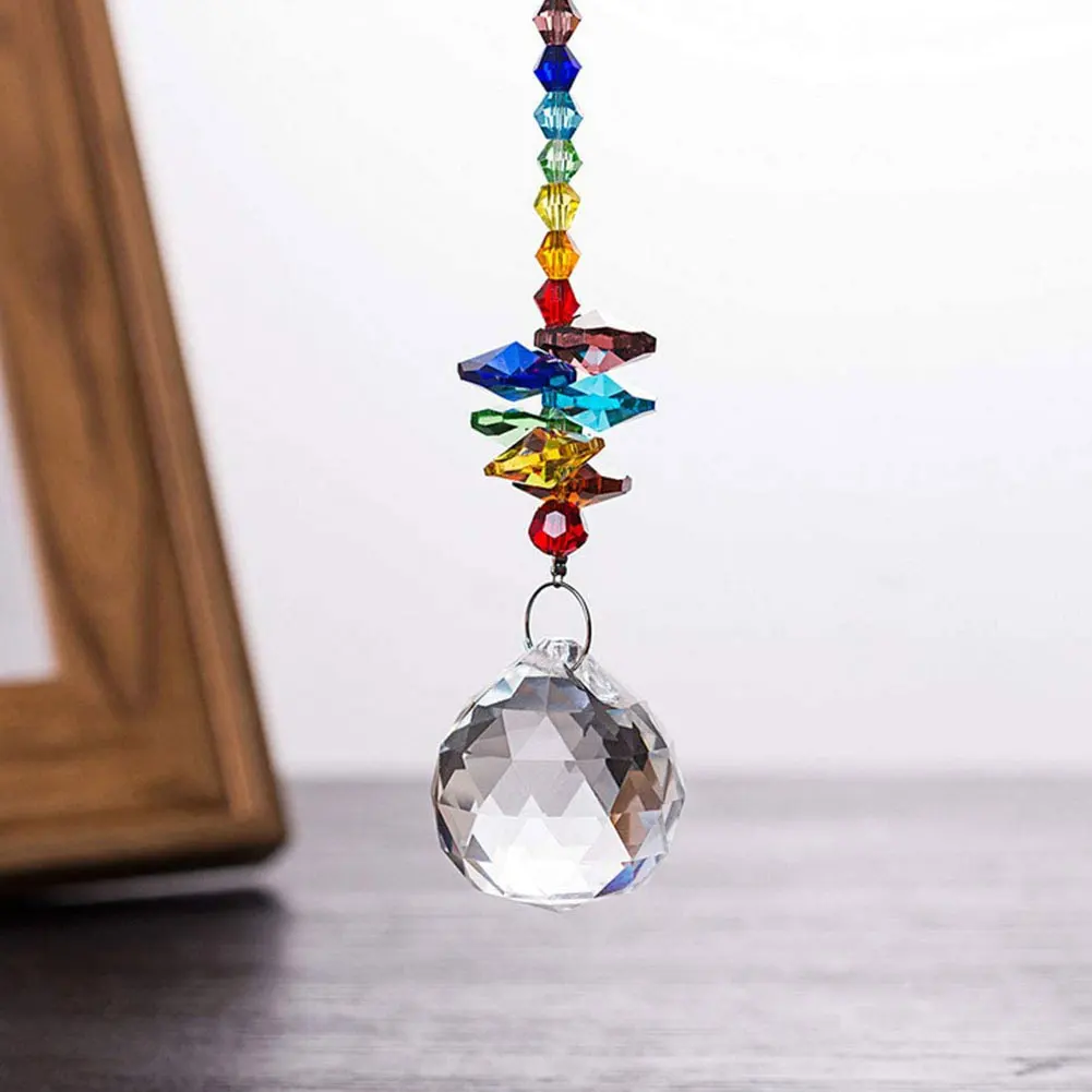 12PCs DIY Craft Crystal Ball Prism Suncatcher Chandelier Prism Hanging Pendant Decoration For Garden Window Feng Shui Clear 30mm
12PCs DIY Craft Crystal Ball Prism Suncatcher Chandelier Prism Hanging Pendant Decoration For Garden Window Feng Shui Clear 30mm