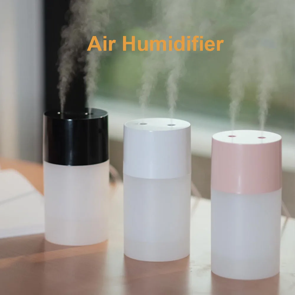 300ML Air Humidifier Oil Aroma Diffuser Double Spray Nozzle Humidifiers with LED Lamp Mini Portable Sprayer for Home Car
300ML Air Humidifier Oil Aroma Diffuser Double Spray Nozzle Humidifiers with LED Lamp Mini Portable Sprayer for Home Car