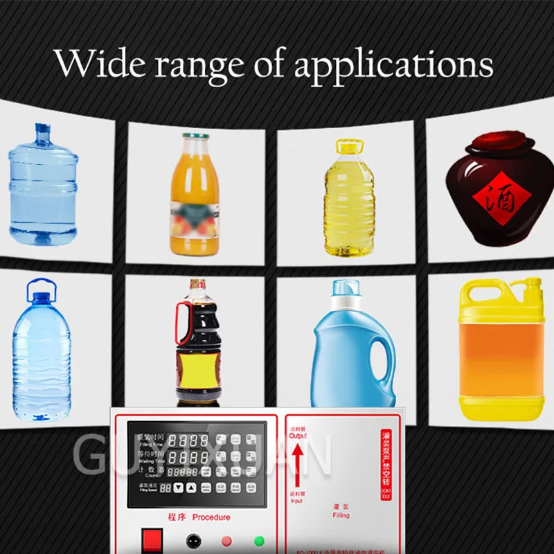 Large flow double-head filling machine CNC liquid quantitative filling machine Automatic single-head beverage filling machine
Large flow double-head filling machine CNC liquid quantitative filling machine Automatic single-head beverage filling machine