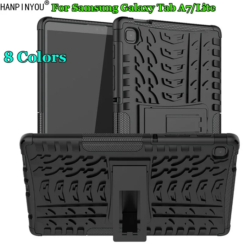 For Samsung Galaxy Tab A7 / Lite T500 Dazzle Shockproof Soft Silicone & Plastic Dual Armor Back Case Stand Holder Cover
For Samsung Galaxy Tab A7 / Lite T500 Dazzle Shockproof Soft Silicone & Plastic Dual Armor Back Case Stand Holder Cover