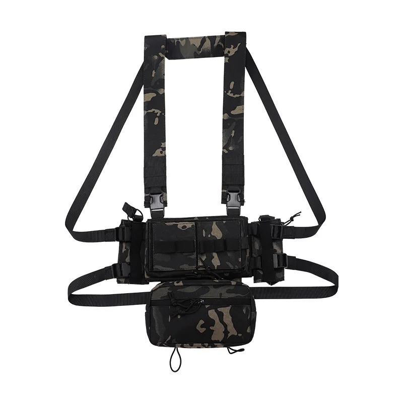 Tactical MK3 Chest Rig Micro Chassis SACK Pouch H Harness M4 AK Magazine Insert Airsoft Paintball Accessories Hunting Vest
Tactical MK3 Chest Rig Micro Chassis SACK Pouch H Harness M4 AK Magazine Insert Airsoft Paintball Accessories Hunting Vest