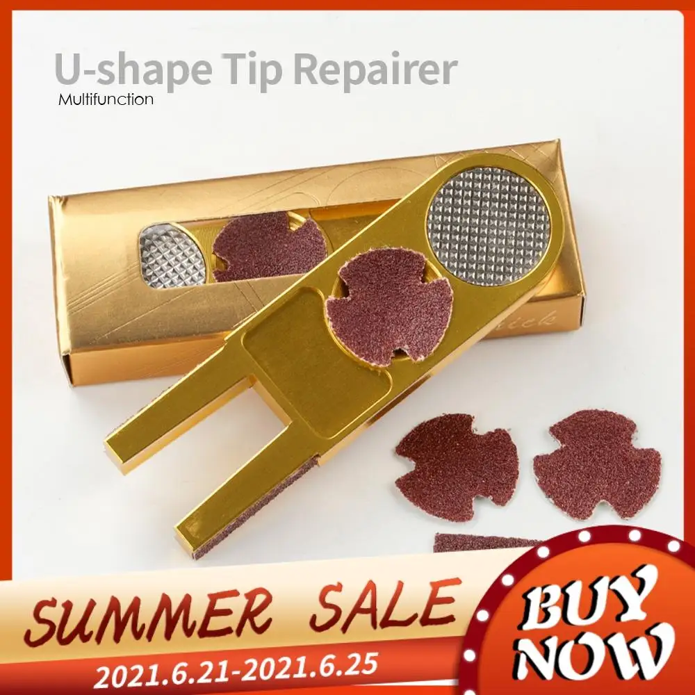 AXD Muti-function U-shape Solid Alloy Billiard Pool Cue Tip Trimmers Repairer Durable Billiard Shaper Tool Billiard Accessories
AXD Muti-function U-shape Solid Alloy Billiard Pool Cue Tip Trimmers Repairer Durable Billiard Shaper Tool Billiard Accessories
