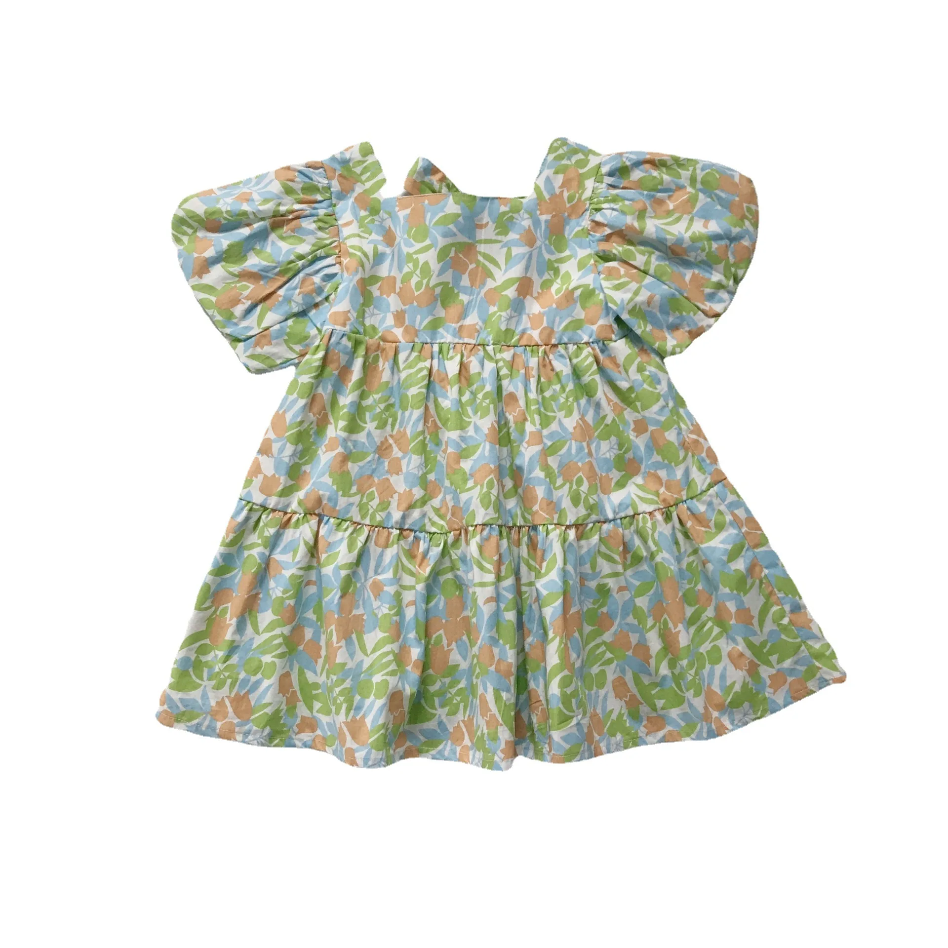 Girls' Floral Dress 2021 Summer New Back Bow Dress Princess Dress Short-sleeved Dress Kids Dresses for Girls Girl Dress age 2-6
Girls' Floral Dress 2021 Summer New Back Bow Dress Princess Dress Short-sleeved Dress Kids Dresses for Girls Girl Dress age 2-6