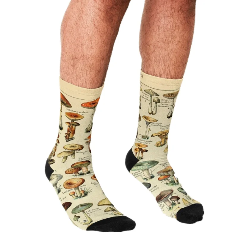 Socks Men harajuku Amanita Mushrooms Red on Blue Printed Happy hip hop Men Socks Novelty Skateboard Crew Casual Crazy Socks
Socks Men harajuku Amanita Mushrooms Red on Blue Printed Happy hip hop Men Socks Novelty Skateboard Crew Casual Crazy Socks
