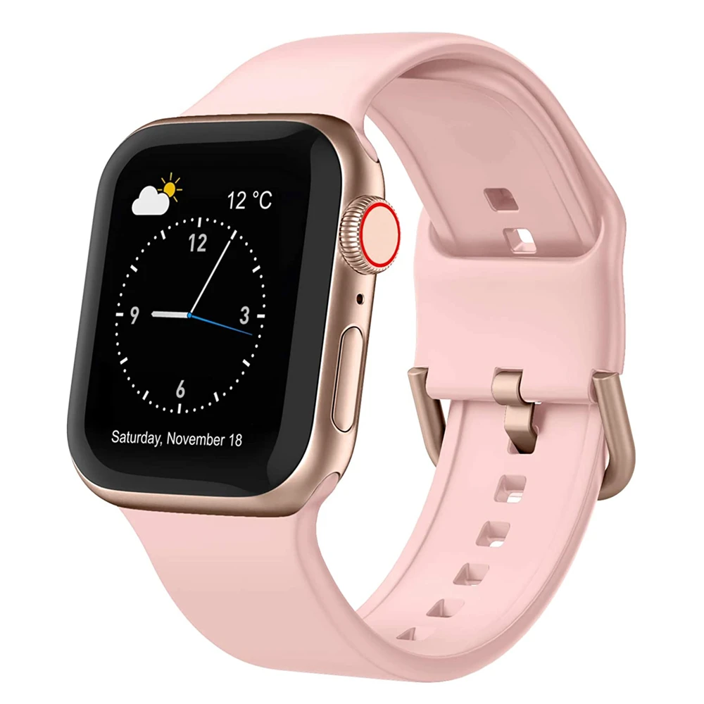 Ремешок для часов Apple Watch SE Series 6 5 4 3 2 1, мягкий силиконовый спортивный браслет для Apple iWatch 38 мм 40 мм 42 мм 44 мм
Ремешок для часов Apple Watch SE Series 6 5 4 3 2 1, мягкий силиконовый спортивный браслет для Apple iWatch 38 мм 40 мм 42 мм 44 мм