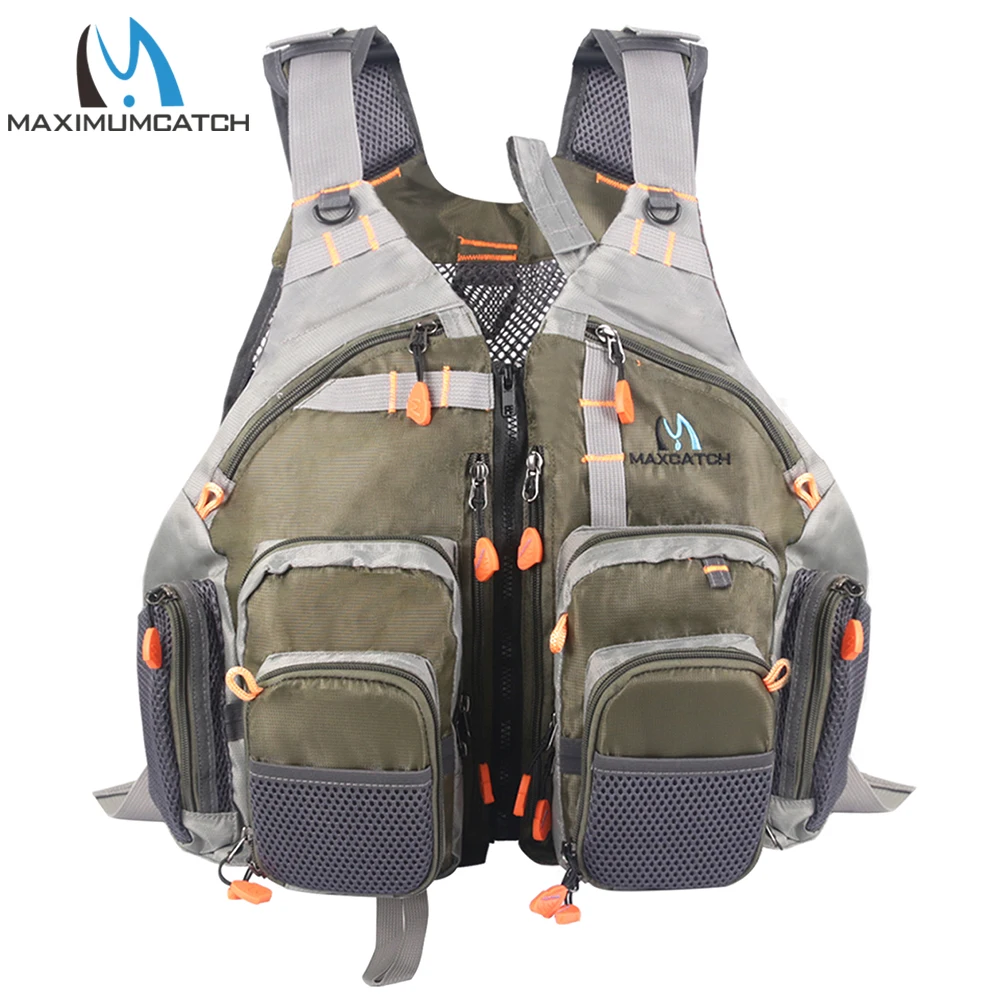 Maximumcatch Mesh Fly Fishing Vest Fishing Back Multifunction Pockets Fishing Backpack Vest
Maximumcatch Mesh Fly Fishing Vest Fishing Back Multifunction Pockets Fishing Backpack Vest