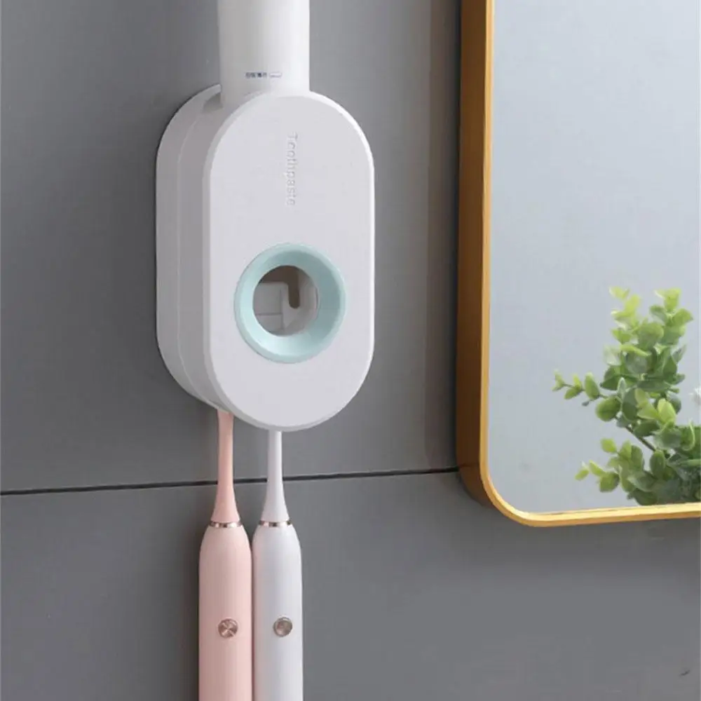 Fully Automatic Toothpaste Squeezer Punch-free Toothbrush Holder Toothpaste Dispenser 
Fully Automatic Toothpaste Squeezer Punch-free Toothbrush Holder Toothpaste Dispenser