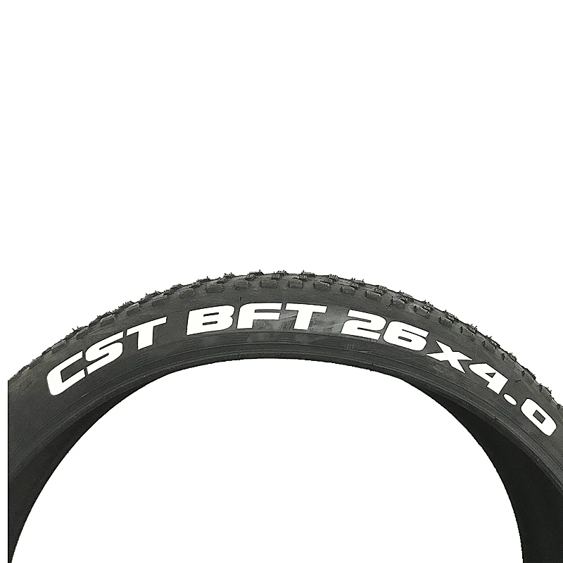 

CST bicycle ATV tyre beach bike tire 26X4.0 city fat tyres snow bike Ebike tires ultralight 1560g wire bead 100-559