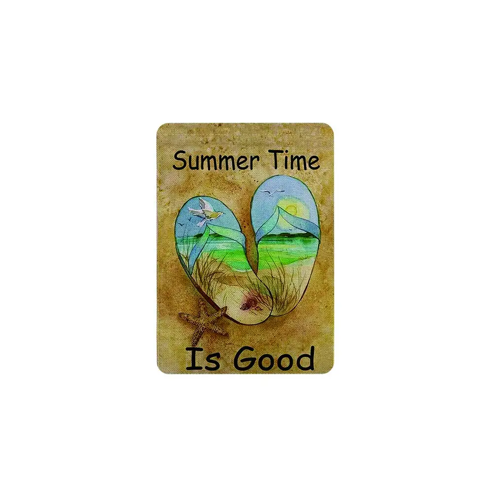 Летнее время хорошее, металлическая жестяная вывеска, печать, Настенный декор, летнее художественное украшение, постер 8x12 дюймов, летний де...
Летнее время хорошее, металлическая жестяная вывеска, печать, Настенный декор, летнее художественное украшение, постер 8x12 дюймов, летний де...