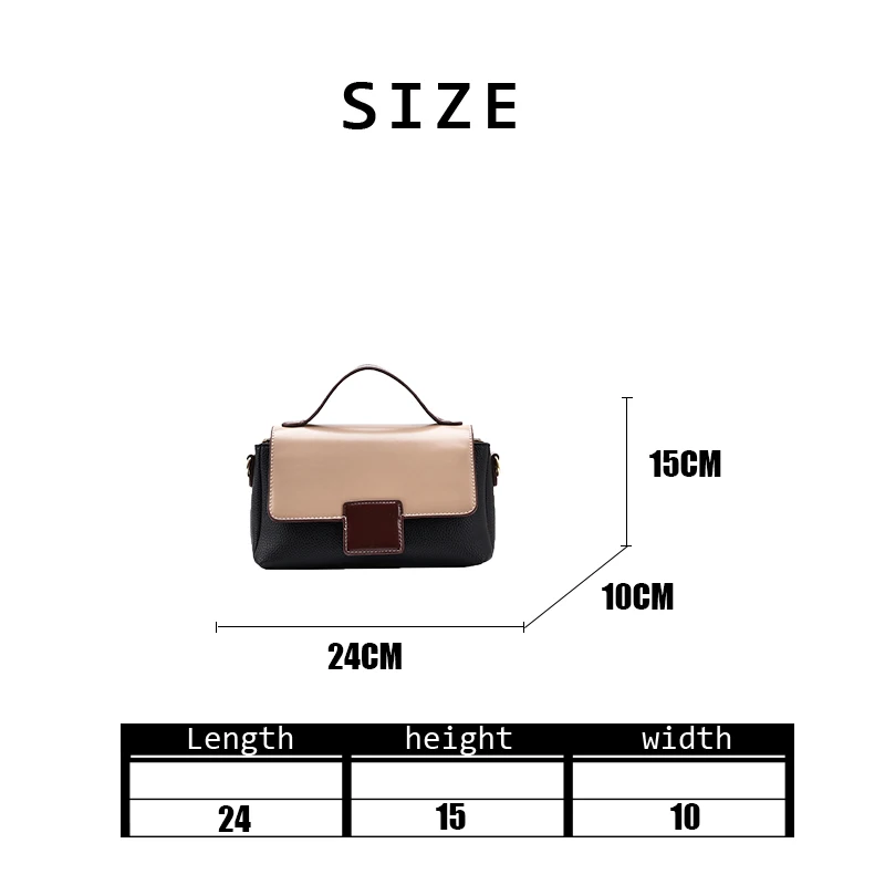 Women Fashion Small Square Bag Ladies 2020 Autumn Winter New Style Simple Design Casual Versatile Crossbody Single Shoulder Bag
Women Fashion Small Square Bag Ladies 2020 Autumn Winter New Style Simple Design Casual Versatile Crossbody Single Shoulder Bag