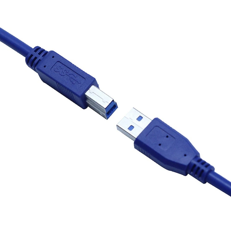 Удлинительный кабель для принтера USB 3 0 A Male AM к B Type BM сканера принтеров шнур с