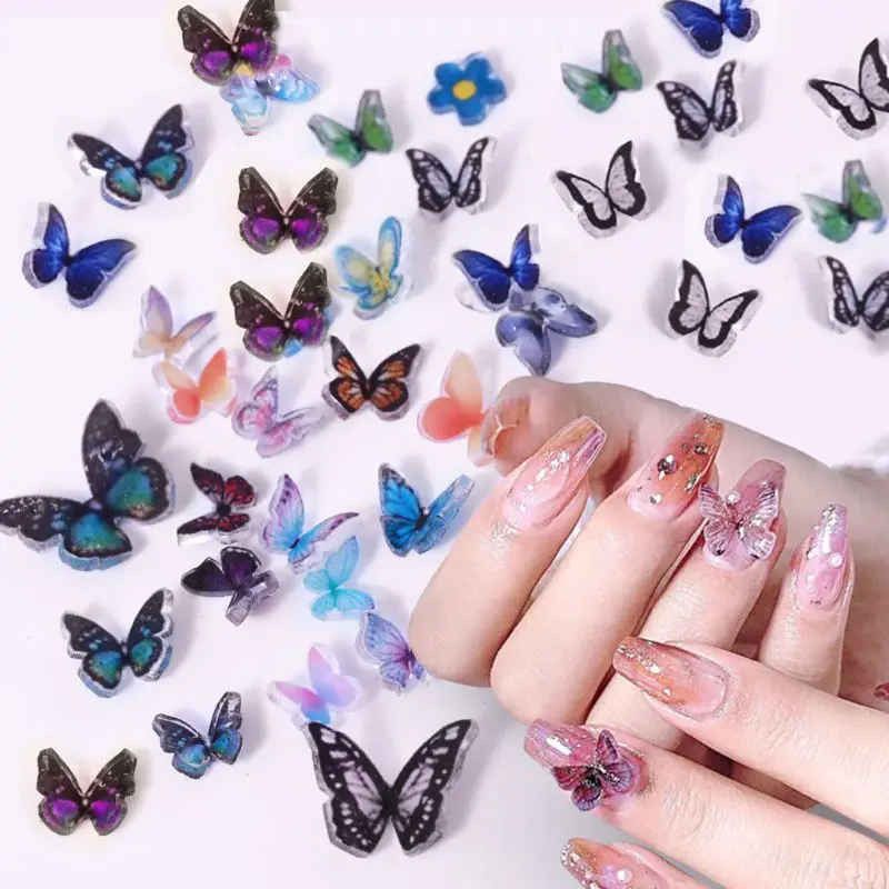 4Pcs 3D Colorful Butterfly Heat Shrink Handmade Nail Art Earrings Shrinks Dinks Jewelry Making
4Pcs 3D Colorful Butterfly Heat Shrink Handmade Nail Art Earrings Shrinks Dinks Jewelry Making