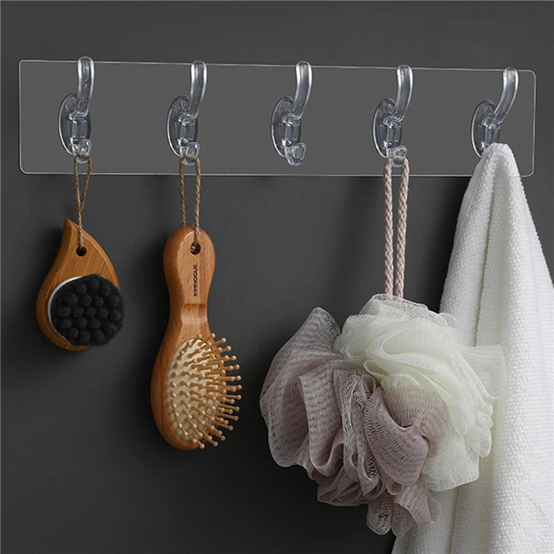 Hooks Transparent Non-marking Strong Sticking Hook Kitchen Storage Tools Bathroom Hanger Storage Holder Hanging Stickers 
Hooks Transparent Non-marking Strong Sticking Hook Kitchen Storage Tools Bathroom Hanger Storage Holder Hanging Stickers