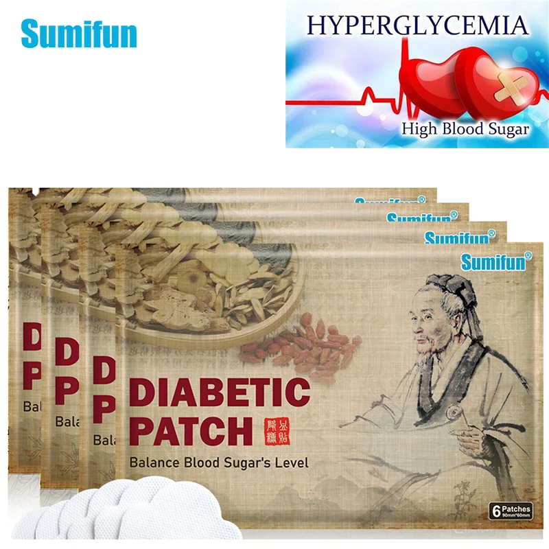 Sumifun 42 Pcs Diabetic Patch Medical Herbal Plaster Stabilizes K05101 Blood Sugar Level Reduce Glucose Content Balance Stick 
Sumifun 42 Pcs Diabetic Patch Medical Herbal Plaster Stabilizes K05101 Blood Sugar Level Reduce Glucose Content Balance Stick