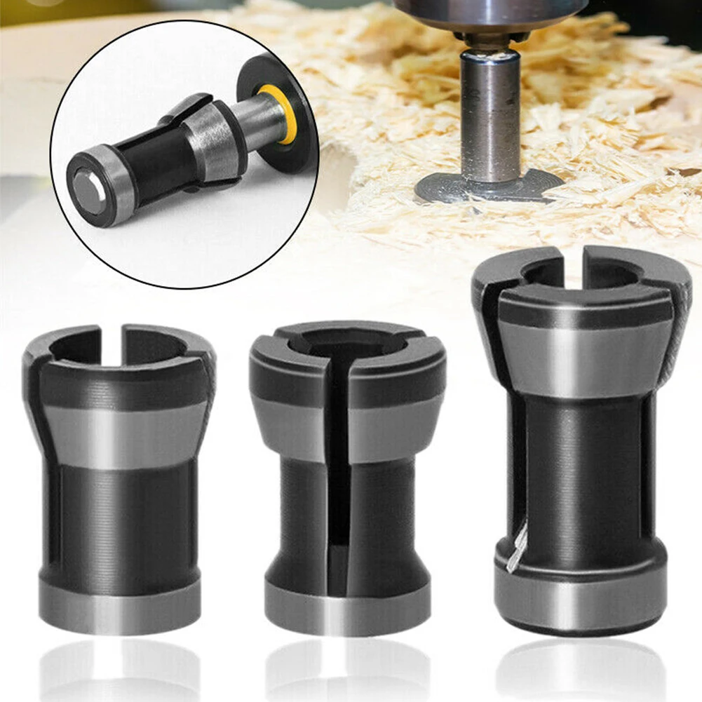 3pcs 6/6.35/8mm Collet Chuck Engraving Trimming Machine Electric Router High Precision
3pcs 6/6.35/8mm Collet Chuck Engraving Trimming Machine Electric Router High Precision