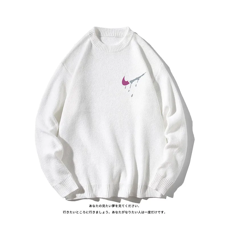 White background tile trend casual loose printing pullover round neck sweater sweater men's sweater
White background tile trend casual loose printing pullover round neck sweater sweater men's sweater