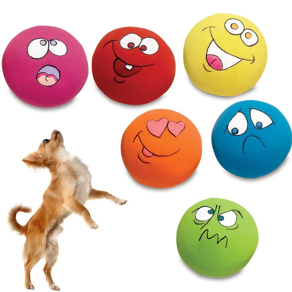 6 Pcs/Set Pet Cat Dog Toys Teeth Squeaker Ball Puppy Squeaky Sound Face Fetch Play Toy
6 Pcs/Set Pet Cat Dog Toys Teeth Squeaker Ball Puppy Squeaky Sound Face Fetch Play Toy