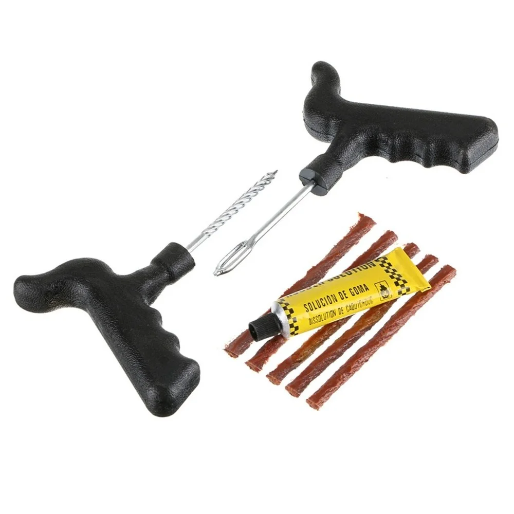 8pcs Car Tire Repair Tool Kit for Tubeless Emergency Tyre Fast Puncture Plug Repair Block Air Leaking for Car Truck Motobike
8pcs Car Tire Repair Tool Kit for Tubeless Emergency Tyre Fast Puncture Plug Repair Block Air Leaking for Car Truck Motobike