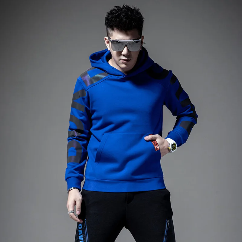 Hooded men's hooded colorful reflective couple autumn clothes 2020 new trend jacket men's sweater long-sleeved T-shirt men
Hooded men's hooded colorful reflective couple autumn clothes 2020 new trend jacket men's sweater long-sleeved T-shirt men
