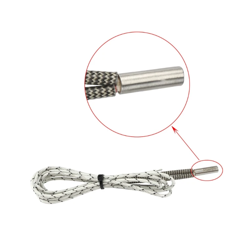 3D Printer Part V6 J-Head Extruder Heating Rod Pipe 6X20mm 65W/24V 1M/39.37in
3D Printer Part V6 J-Head Extruder Heating Rod Pipe 6X20mm 65W/24V 1M/39.37in