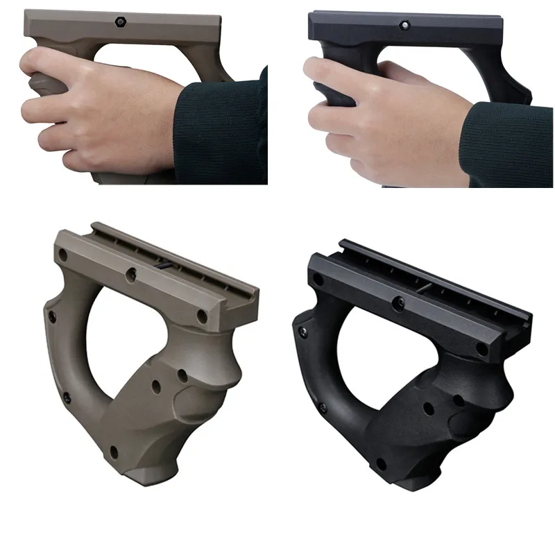 

Tactical Hunting Paintball Airsoft 20mm AFG1/AFG2 Foregrip Rvg Style Nylon Picatinny Triangle Foregrip Holder Gun Accessories