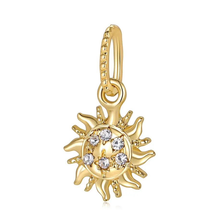 1Pcs New Cute Sun Pendant DIY Beads Suitable for Original Pandora Charm Bracelet Ladies Jewelry Making Gifts
1Pcs New Cute Sun Pendant DIY Beads Suitable for Original Pandora Charm Bracelet Ladies Jewelry Making Gifts
