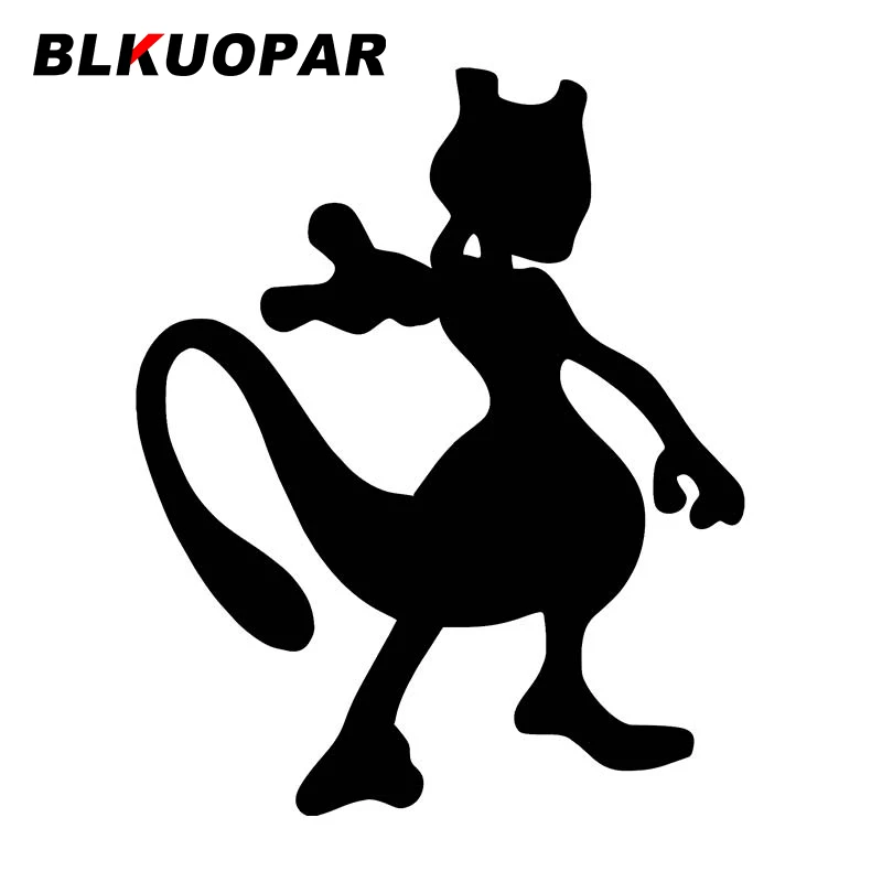 

Автомобильная наклейка BLKUOPAR для Mewtwo, Виниловая наклейка на окклюзию с царапинами, персональная наклейка для ноутбука, кондиционера, мотоци...