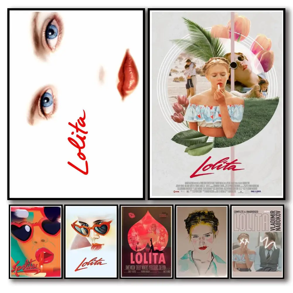 18 Designs Adrian Lyne Movie Lolita Whitepaper Poster Artwork Fancy Wall Sticker for Coffee House Bar A3
18 Designs Adrian Lyne Movie Lolita Whitepaper Poster Artwork Fancy Wall Sticker for Coffee House Bar A3