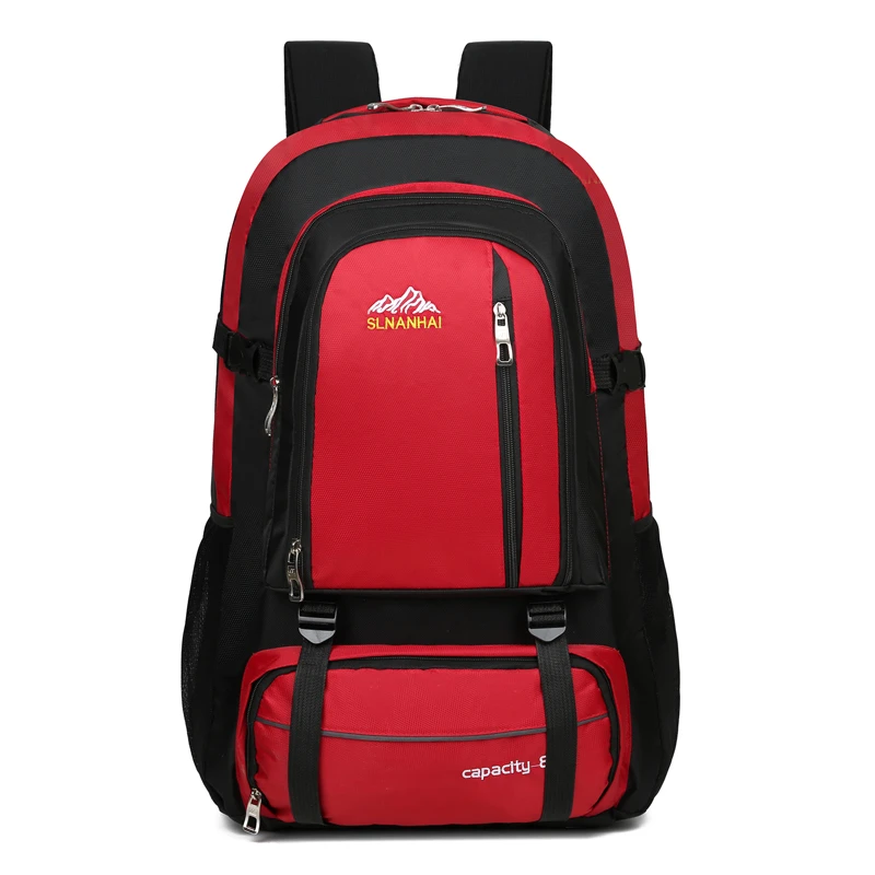 Youth Student Backpack Man Trend New Nylon Waterproof Outdoor Large Capacity Hiking Rucksack Male Camping Sports Backbag Black
Youth Student Backpack Man Trend New Nylon Waterproof Outdoor Large Capacity Hiking Rucksack Male Camping Sports Backbag Black