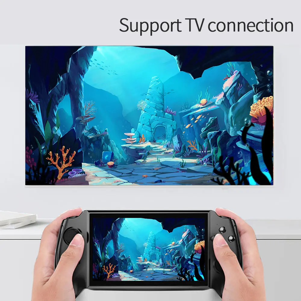 New High-Definition 7-Inch Handheld Game Console Supports Various Emulators Play Up To 48G 3000 Games For Retro Game Consoles 
New High-Definition 7-Inch Handheld Game Console Supports Various Emulators Play Up To 48G 3000 Games For Retro Game Consoles