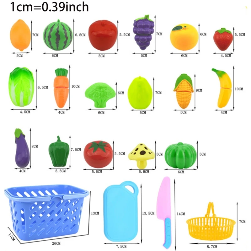 4pcs/set Kids Pretend Role Play Kitchen Fruit Vegetable Food Toy Cutting Set Gift for Toddlers 3 Years
4pcs/set Kids Pretend Role Play Kitchen Fruit Vegetable Food Toy Cutting Set Gift for Toddlers 3 Years