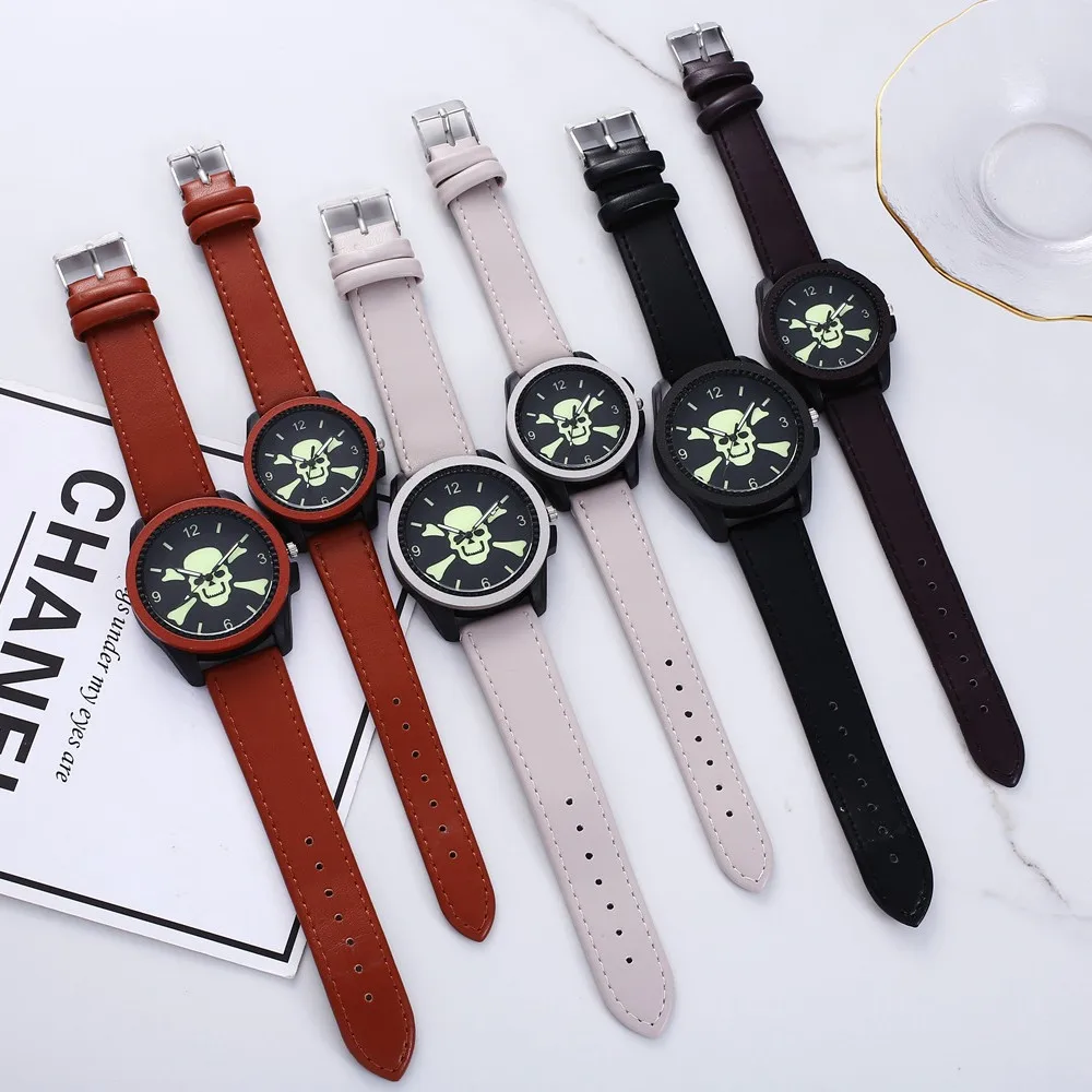 2021 Skull Watch for Men's Women's Fashion Sports Waterproof Couple Watch Luminous Quartz Ladies Watch Personalized Gift
2021 Skull Watch for Men's Women's Fashion Sports Waterproof Couple Watch Luminous Quartz Ladies Watch Personalized Gift