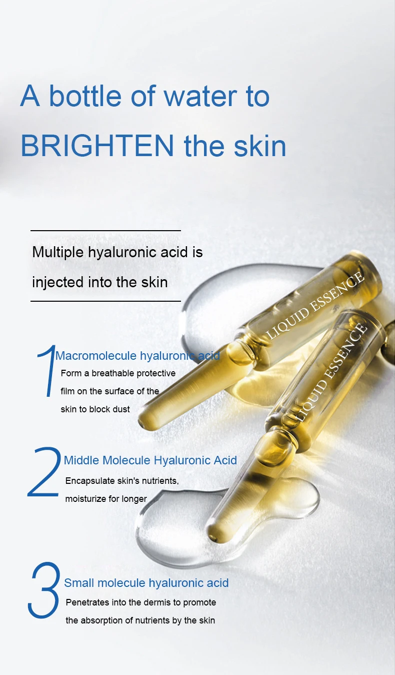28pcs fullerene Hyaluronic Acid Ampoule Face Serum Shrink Pores Anti-ance Nicotinamide Whitening Moisturizing Wrinkle
28pcs fullerene Hyaluronic Acid Ampoule Face Serum Shrink Pores Anti-ance Nicotinamide Whitening Moisturizing Wrinkle